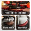 TheDOM Smash Burger Press Stainless Steel - 6" Heavy Duty