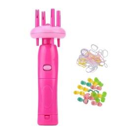 Electric Hemp Flowers Hair Braide Hair Braider Device Kit, Portable Electric Hair Braiding Tool for DIY Hairstyles and Twist Styling