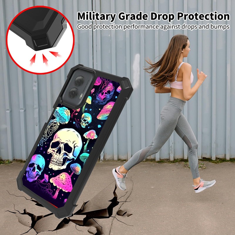 DIGTIALL Case for Moto G Power 5G 2024 with Tempered