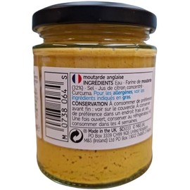 M&S Hot English Mustard 180g - 2 Pack