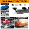 JMTBNO Rear Bumper Diffuser Lip Splitter Shark Fin Carbon For