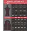 ANTARCTICA GEAR Women's Heated Vest With 16000mAh Battery Pack, Rechargable