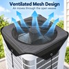 Outdoor Central Air Conditioner Mesh Top Cover, 28 Inch AC