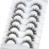 Pooplunch False Eyelashes Cat Eye Look Fluffy Lightweight Natural Eyelash