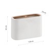 Gedy Melbourne Portaspazzolini da Bagno, Misure e Peso: 8,5X12,8X5,6 CM