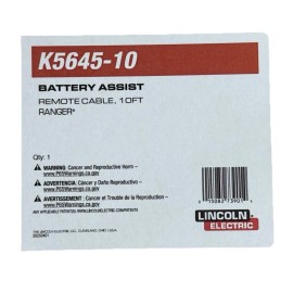 Lincoln Electric K5645-10 Battery Assist Remote Cable 10FT RANGER