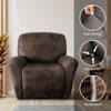 molasofa Leather Like Recliner Chair Covers - Large Lazy Boy