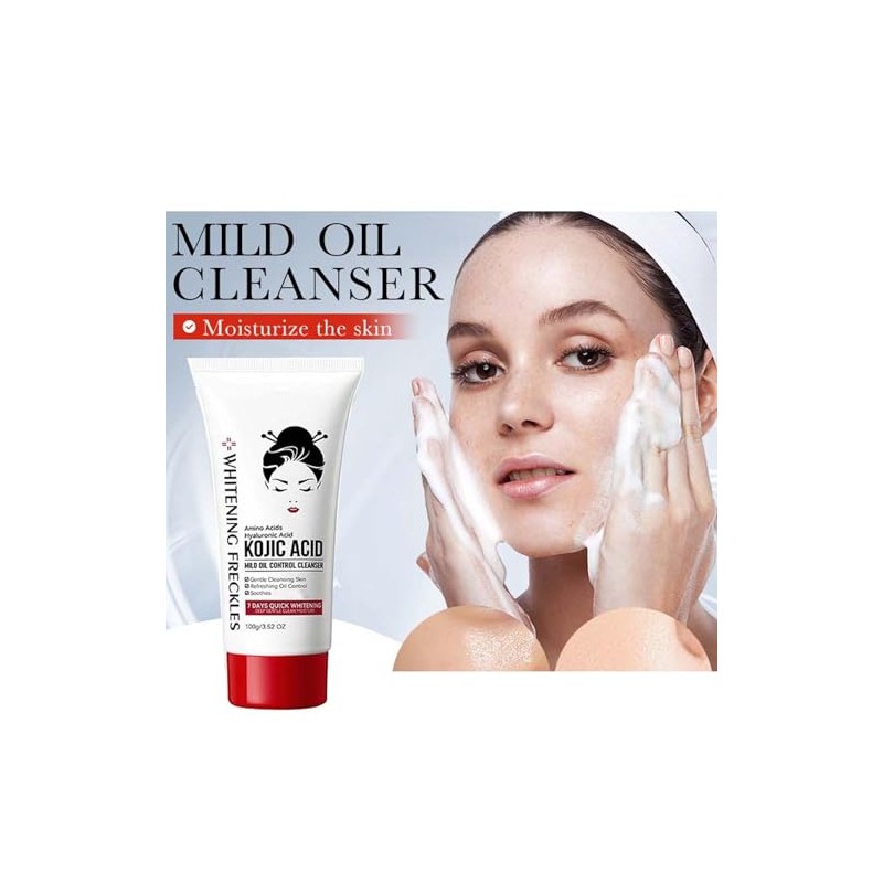 Limpiador facial limpiador diario limpiador suave para limpieza, purificación e