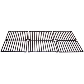 Music City Metals 67233 Gloss Cast Iron Cooking Grid Set Replacement for Select Brinkmann Gas Grill Models