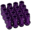 STATIIK 16 PC PURPLE LUG EXTENDED RACING LUG NUTS FOR
