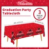 Gatherfun Graduation Party Decorations, Gongrats Grad Tablecover for Graduation Party