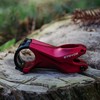 Funn Stryge Rise +7° Stem Handlebar, Red, 31.8 x 80