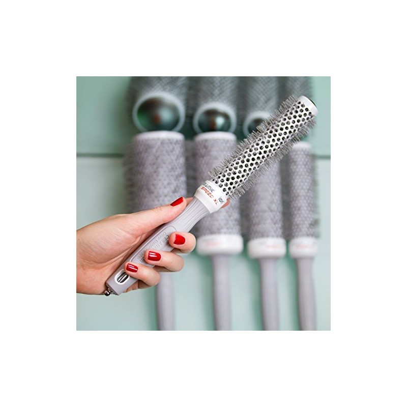 Olivia Garden Professional Hair Round Brush Ceramic + Ion Speed