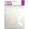 Youdoit 30 rooster feathers - white