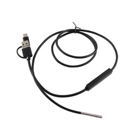 Endoscope, Borescope Endoscope Camera 3 in 1 for Android TypeC Mobile Phone 3.9mm Lens High Definition Endoscope (1 Meter Soft Cord)
