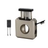 Vector VCUBE Cigar Cutter Punch V-Cut Poker and Rest -