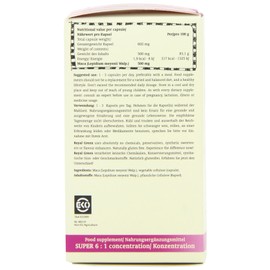Royal Green Royal Green Superfood Maca Kapseln, 60er, 1er Pack (1 x 0.05 kg)