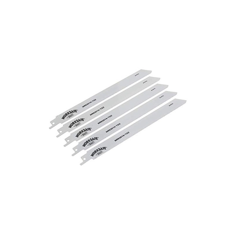 Worksafe WRS3014/150 150mm 18tpi Reciprocating Saw Blade Metal - Pack