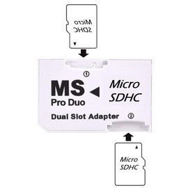 WELLSKY Memory Stick ProDuo Converter Adapter from Micro SD SDHC SDXC [ Memory Stick Pro Duo mark2 32GB Memory Stick Pro Duo 32GB ]