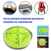 Bullseye Spirit Bubble Surface Level Round Inclinometers for Surveying Instruments