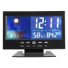 TMISHION Digital Weather Forecast Clock with Large LCD Humidity, Temperature,