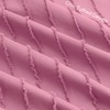 JELLYMONI Pillowcases Standard Size Bright Pink 2 Pack Boho Striped