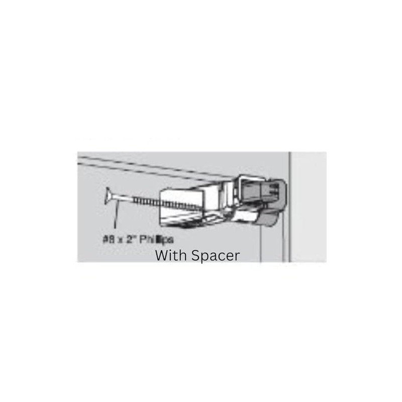 Blum 971A9700.22x10 971A BLUMOTION Cabinet Soft Close Polybag Kit for