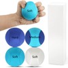 ZCOINS 4 Pcs Stress Balls for Adults, 6CM Grip Balls