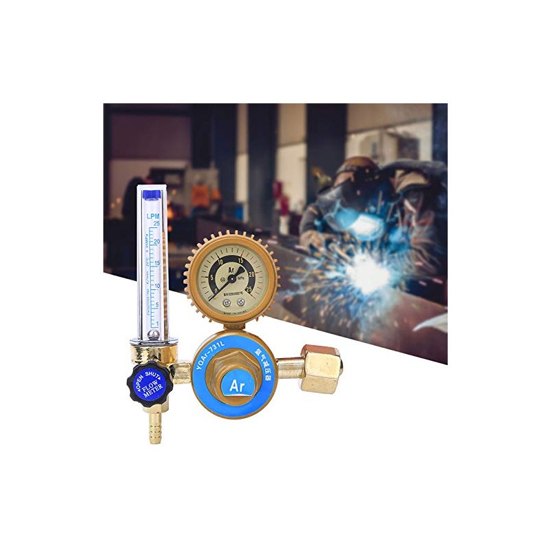 Argon CO2 Mig Tig Flow Meter Regulator CO2 Argon Pressure