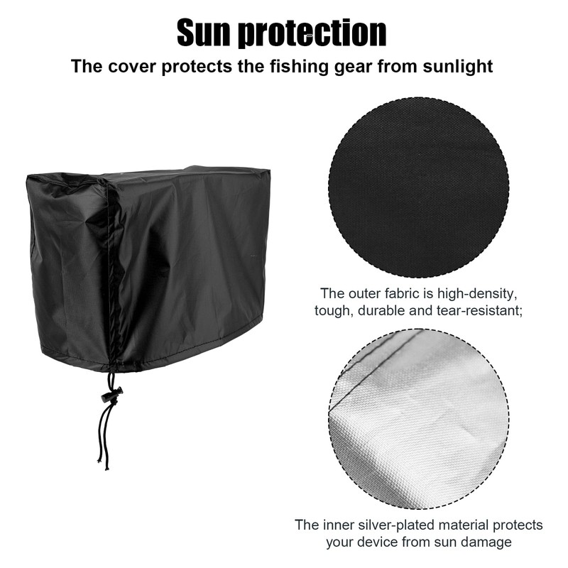 Lyreh Fish Finder Cover for Lowrance Humminbird 12-Inch Fishfinder, Waterproof