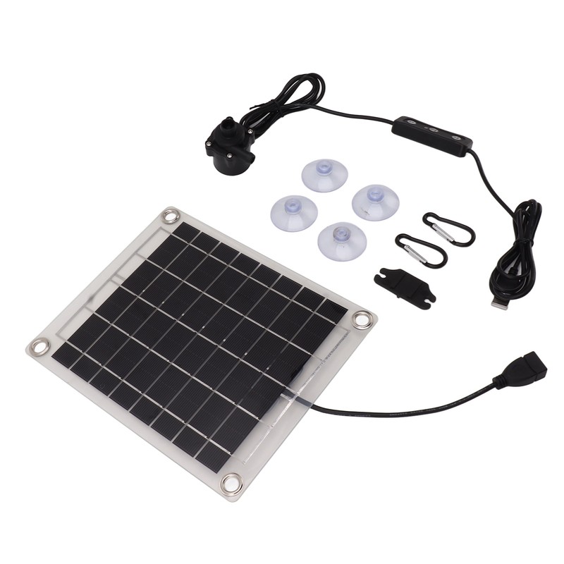 Solar Water Pump Kit 20W Submersible for Fountain Pond Bird