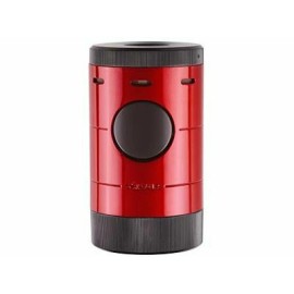 XIKAR Volta Quad Flame Tabletop Cigar Torch Lighter #569  - Silver