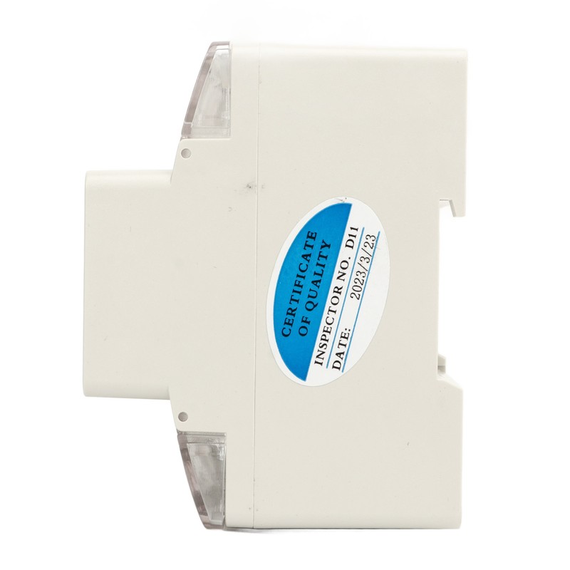 Electric 3 Phase 4 Wire Energy Meter Guide Rail LCD