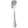 Wada Corporation Pure Copper Hammered Ice Cream Spoon, Silver Plated