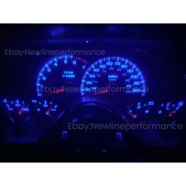 newlineperformanceLED Blue Gauge Cluster LED Bulb KIT for Chevy Camaro 1998-2002