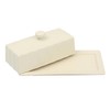 Martha Stewart Broadbrook Stoneware Butter Dish with Lid, Rectangular Covered