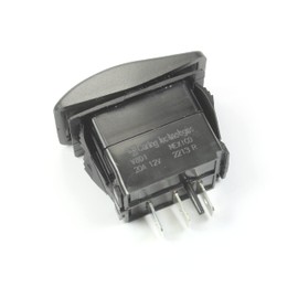 Carling MOMENTARY Rocker Switch SPDT, 20A 12VDC, (ON) Off (ON), 3 Prongs