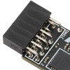 AKLOSIPY TPM 2.0-Modul SPI 2-Pin-Verschl1sselungs-Sicherheitsmodul mit SLB 9672 f1r MSI-Motherboards