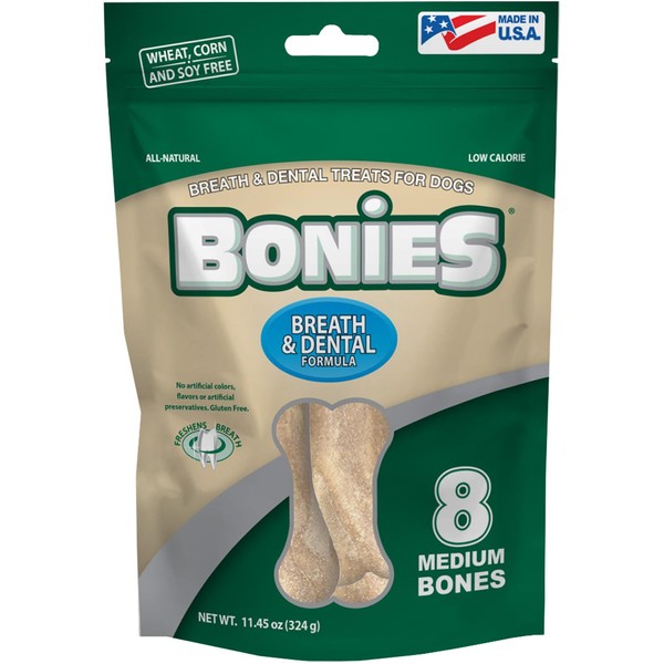 Bonies Natural Breath and Dental Formula Medium-Sized Single Bone -