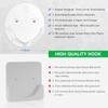 Shower Curtain Rod Holders for Wall – Kitosun Adhesive Tension
