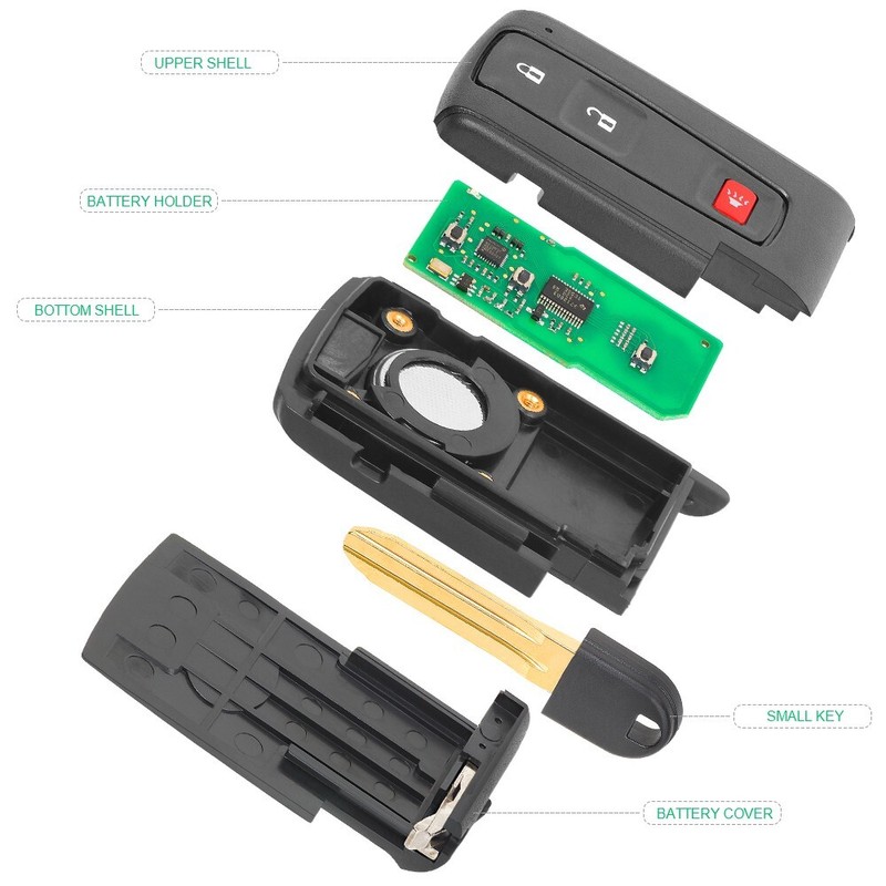 KEYECU for Toyota Prius 2004-2009 Smart Key No Keyless Remote