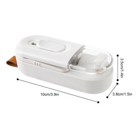 Mini Foil Sealer Machine, Mini Sealing Machine, Bag Sealer, Small Household Sealer, Bag Sealer for Plastic Bags, Bags, Chip Bags, Food Storage, Snack