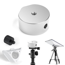 XLTTYWL 2025 Starlink Mini Tripod Adapter, Aluminum Mi ni Starlinks Mount with 1/4"-20 & 3/8"-16 Thread, Compatible with Mimi Star Link Pipe Adapter and Flat Mount(for 2025 Starlink Mini)