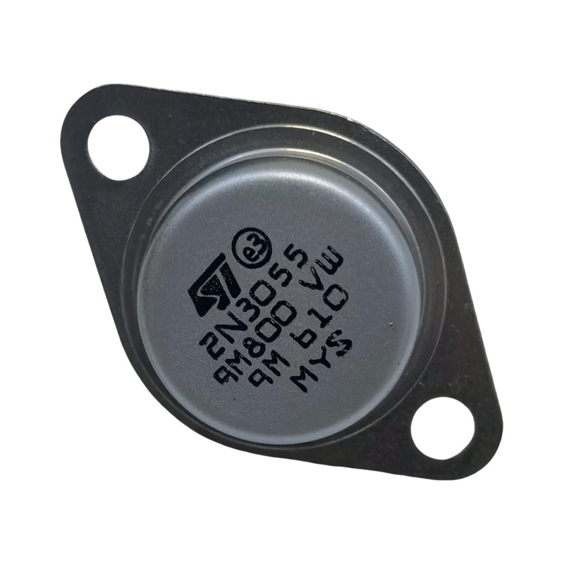Zuide 12PCS 2N3055 Power Transistor 15A 100V 115W 2N3055 NPN