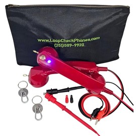 Loop Check Phones Continuity Test Electrician Set JE001-RM with Magnets