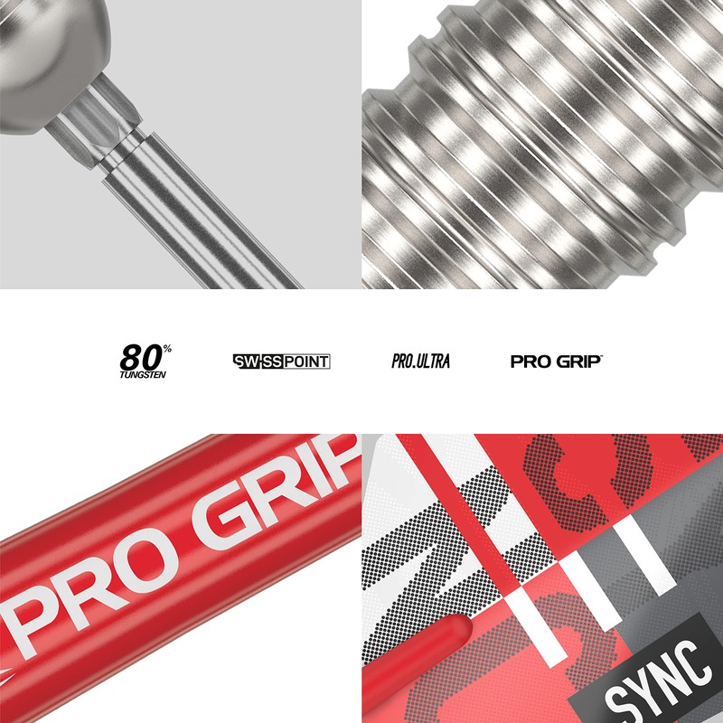 Target Darts Sync 01 23G 80% Tungsten Swiss Point Steel