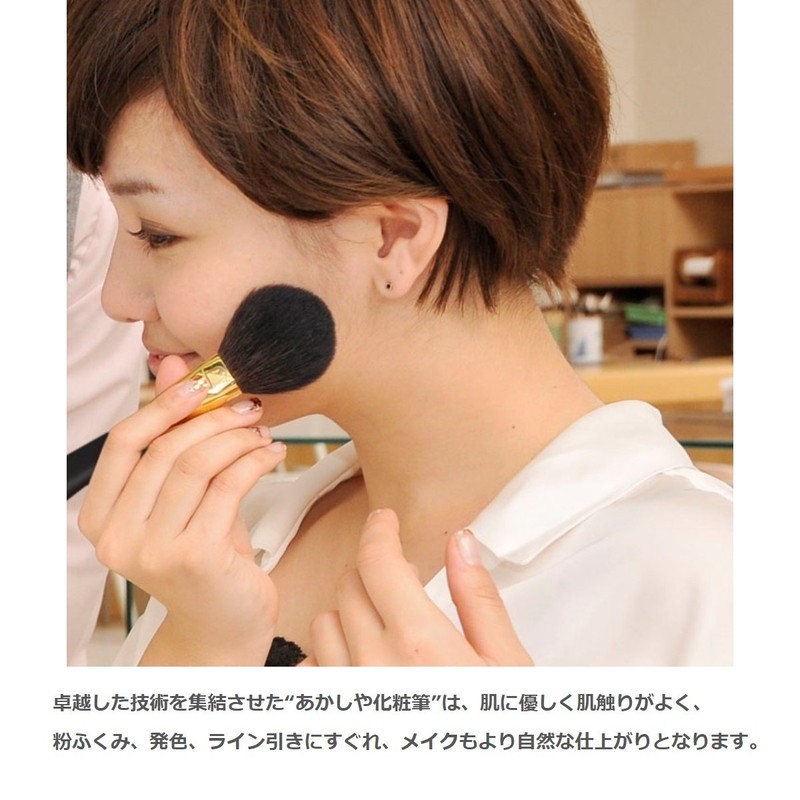 Belief or Makeup Brush High-grade Type Blush & Comb Black