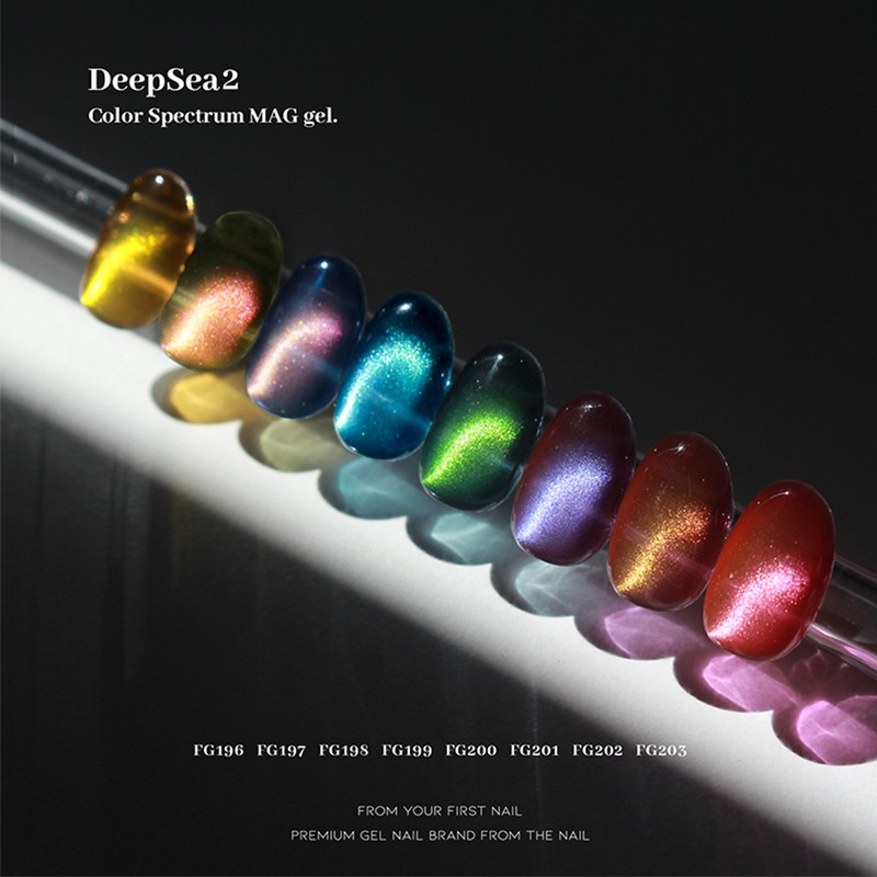 classic nail From the Nail Color Magnetic Gel Deep Sea