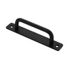 Alzassbg 6 Pack Matt Black Cabinet Pulls, 5 Inch(128mm) Hole