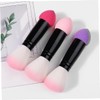 Mikinona 3pcs Double Sided Makeup Blush Brush Dual-ended Powder and